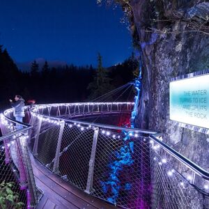 Veranstaltung: Vancouver: Christmas Tour with Capilano Canyon Lights, Capilano Suspension Bridge Park in North Vancouver