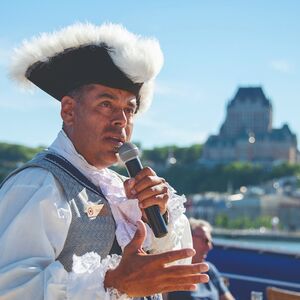 Veranstaltung: Croisière touristique guidée sur le fleuve Saint-Laurent, Manoir in Québec