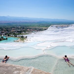 Veranstaltung: Hierapolis & Travertines of Pamukkale: Day Tour from Bodrum, Ancient Hierapolis in Pamukkale