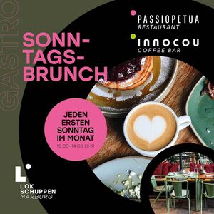 Veranstaltung: Sonntagsbrunch - Im Passiopetua Restaurant Und Der Innocou Coffee Bar, Lokschuppen in Marburg