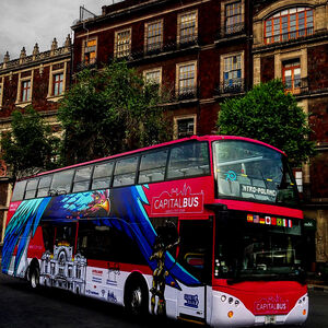 Veranstaltung: ¡Night Tour con Capital Bus!, Capital Bus Monte de Piedad in Ciudad de México